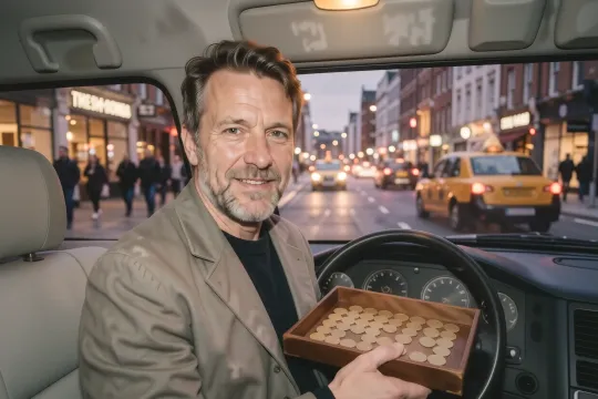 Documentary photograph for tip percentage uk taxi