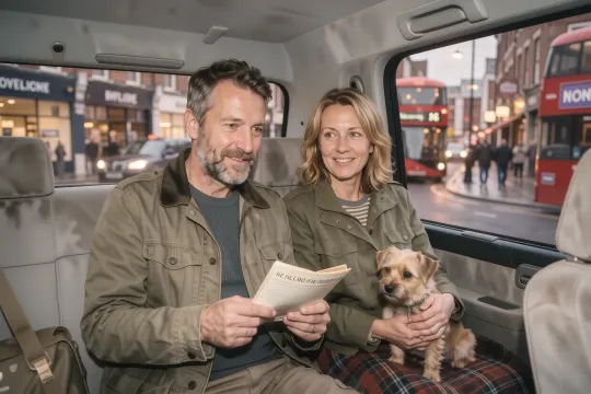 Documentary photograph for black cab pet policy