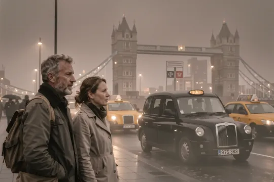 Documentary photograph illustrating What the iconic London black cab actually is — cur