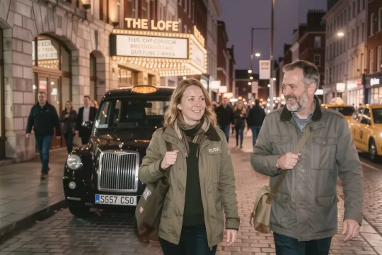 Documentary photograph for minicabs safer than black cabs