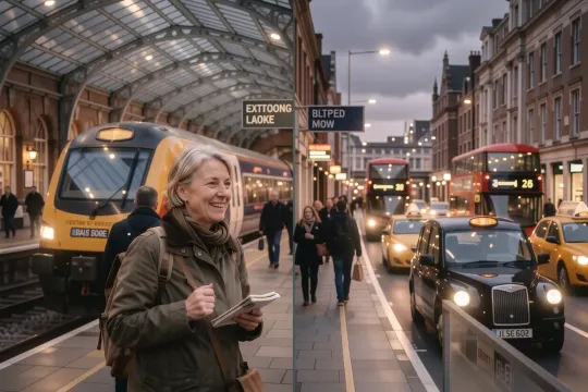 Documentary photograph for heathrow express vs taxi